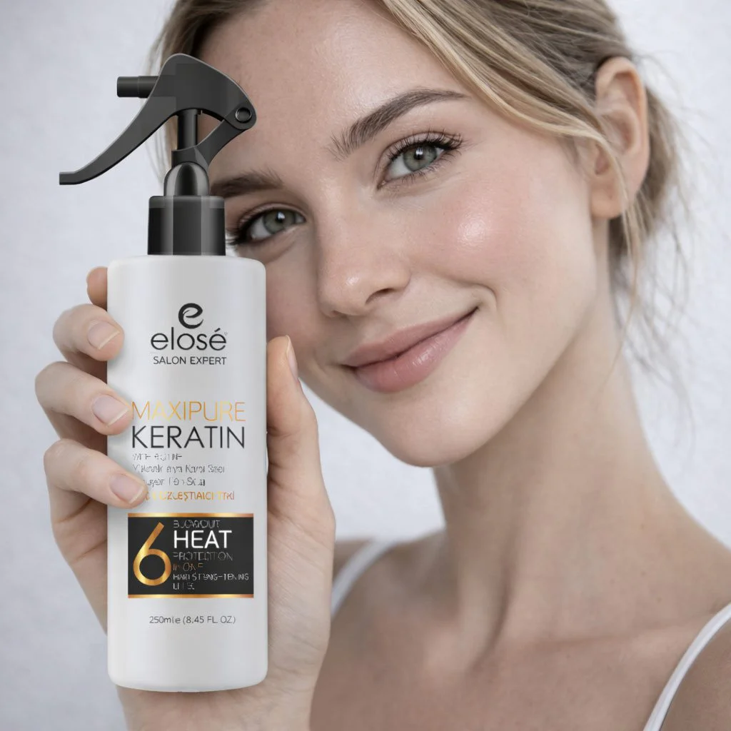 Saç Bakım Sütü (Keratin & Biotin) 250 ml - Elose Isı Koruyucu - Görsel 5