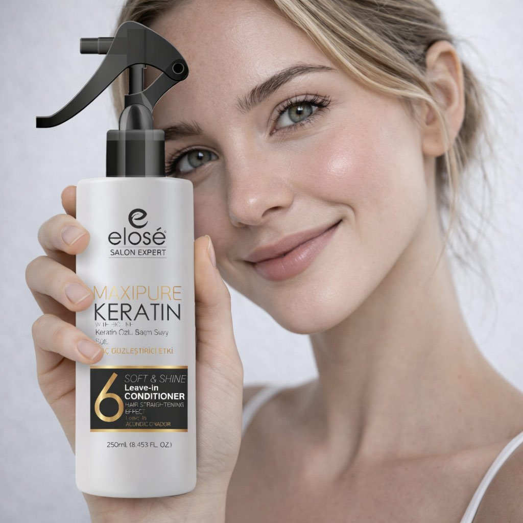 Keratin Saç Bakımı Sütü (Onarıcı & Biotinli) 250 ml - Elose - Görsel 5