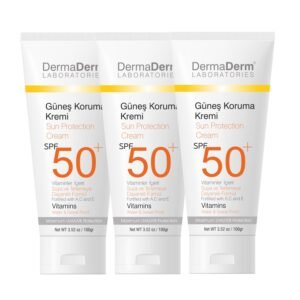 Dermaderm SPF50 yüz güneş kremi