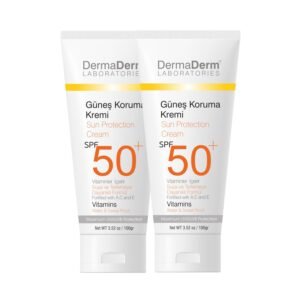 Leke Karşıtı Güneş Kremi 2'li SPF 50+ (100 ml x 2 Adet) - Dermaderm