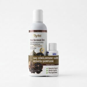 Fiyto Kara Sarımsak Şampuanı 500 ml Saç Güçlendirici ve Dökülme Karşıtı